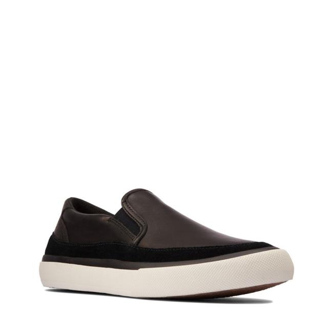 Clarks Aceley Step Sneakers Dame Sort | CLK583YIS