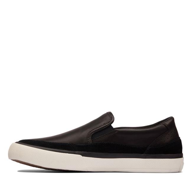 Clarks Aceley Step Sneakers Dame Sort | CLK583YIS