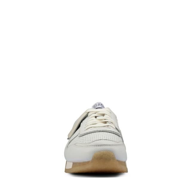 Clarks Tor Run Sneakers Herre Hvide | CLK916REB