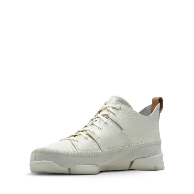Clarks Trigenic Flex Sneakers Herre Hvide | CLK431MIO