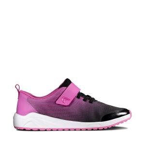 Clarks Aeon Pace Youth Sneakers Pige Lyserød | CLK296DFW
